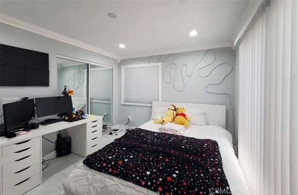 Bedroom, Home Office, Interior, Recessed Lighting