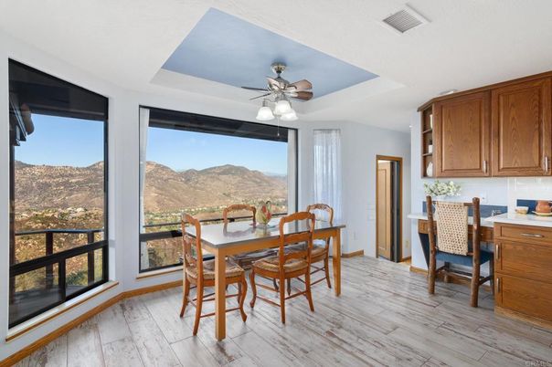Dining room, Interior, Wood Texture Flooring