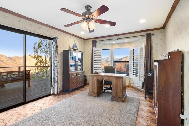 Home Office, Interior, Recessed Lighting