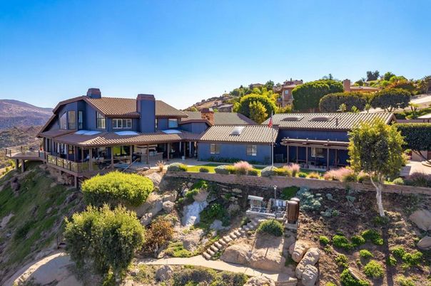 Backyard, Exterior, Facade, Mediterranean