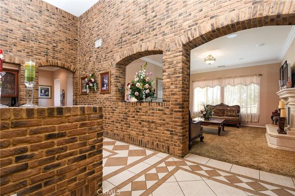 Interior, Recessed Lighting, Stone Walls