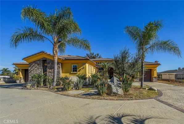 Attached, Backyard, Exterior, Facade, Mediterranean