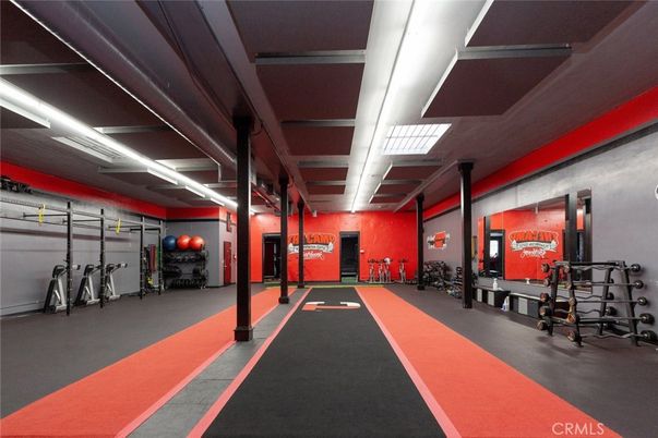 Fitness Equipment, Interior, Recessed Lighting