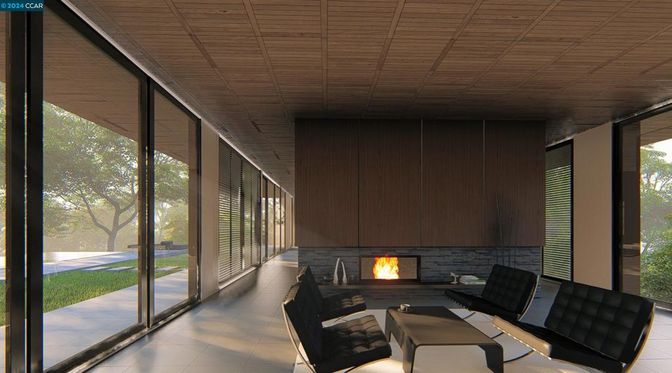Dining room, Fireplace, Interior, Sun Room, Wooden Ceilings