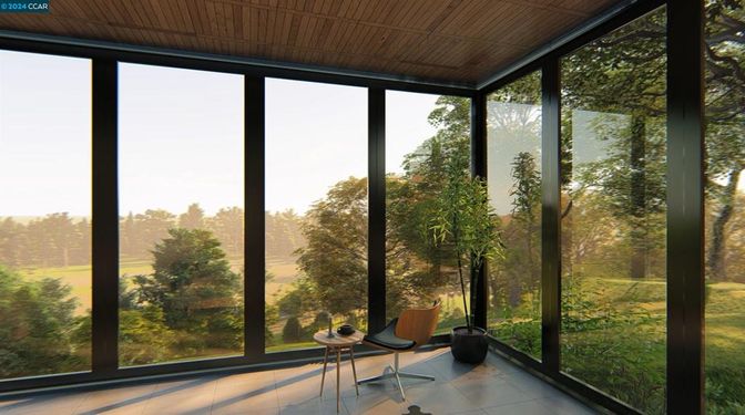 Interior, Sun Room, Wooden Ceilings