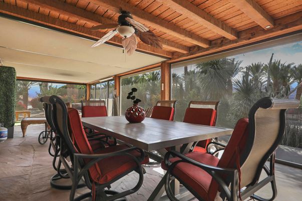 Dining room, Interior, Sun Room, Wooden Beams, Wooden Ceilings