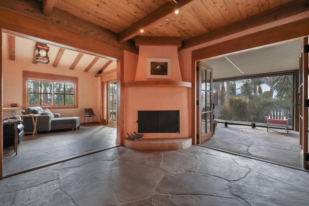 Fireplace, Interior, Living room, Wooden Beams, Wooden Ceilings, Wood Texture Flooring