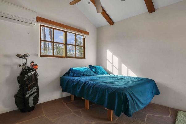 Bedroom, Interior, Wooden Beams