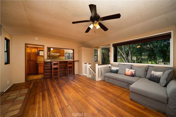Interior, Kitchen, Living room, Wood Texture Flooring