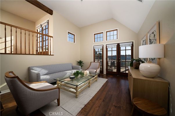 Interior, Living room, Wooden Beams, Wood Texture Flooring