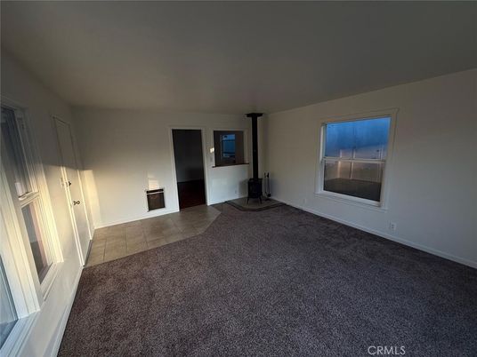Empty room, Fireplace, Interior