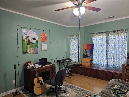 Home Office, Interior, Wood Texture Flooring