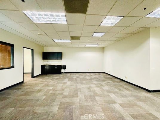 Empty room, Interior, Kitchen, Recessed Lighting