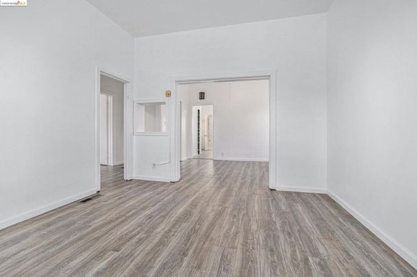 Empty room, Interior, Wood Texture Flooring