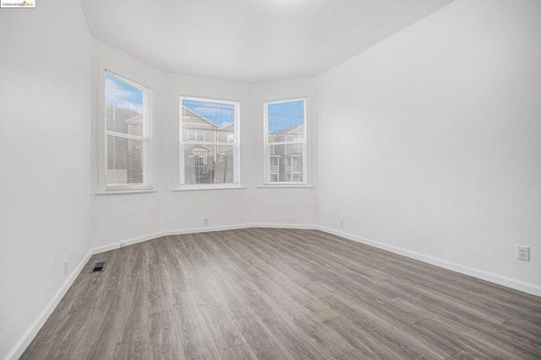 Empty room, Interior, Wood Texture Flooring