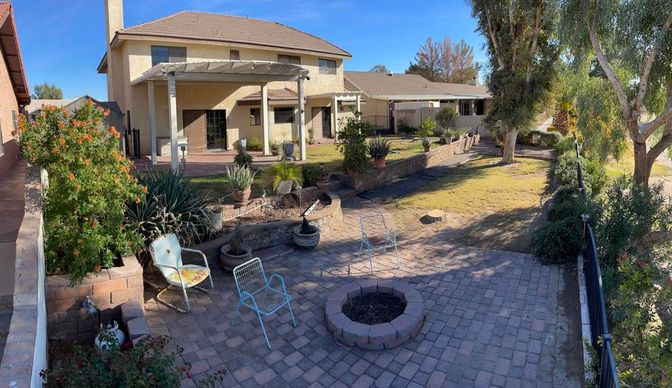 Backyard, Exterior