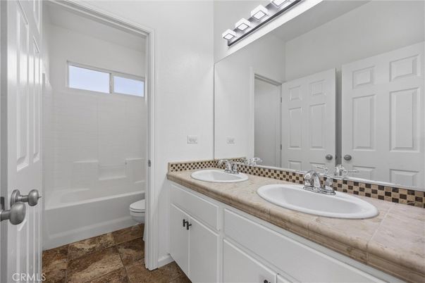 Bathroom, Dual Sink Vanities, Interior, Tile Countertops