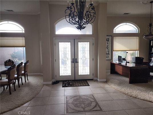 Chandelier, Dining room, Interior
