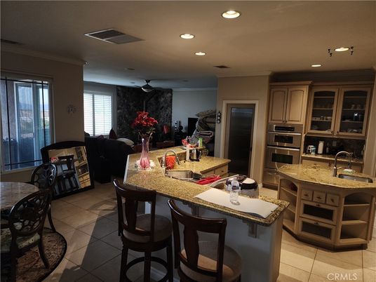 Interior, Kitchen, Living room, Recessed Lighting