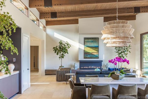 Dining room, Fireplace, Interior, Living room, Wooden Beams, Wooden Ceilings