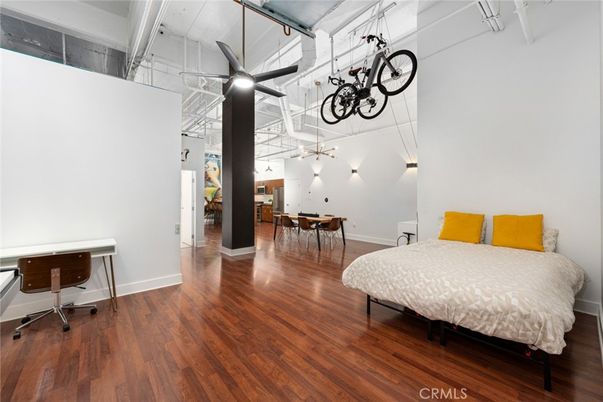 Bedroom, Chandelier, Dining room, Interior, Pendant Lights, Wood Texture Flooring