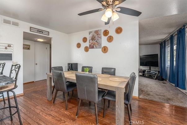 Dining room, Interior, Wood Texture Flooring