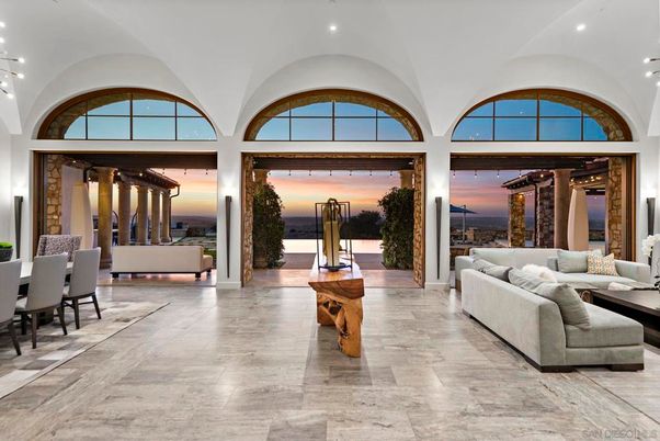 Interior, Living room, Recessed Lighting, Water, Wood Texture Flooring
