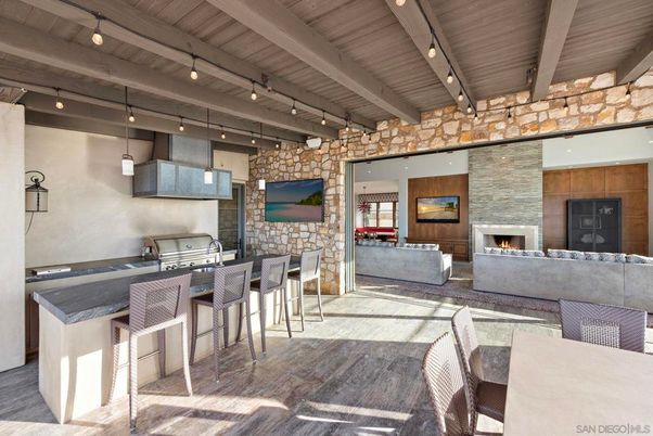 Fireplace, Interior, Living room, Pendant Lights, Stone Walls, Wooden Beams, Wooden Ceilings