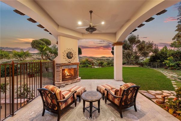 Backyard, Exterior, Fireplace
