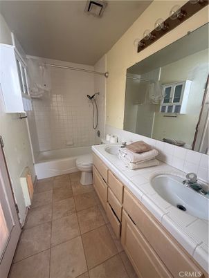 Bathroom, Dual Sink Vanities, Interior, Tile Countertops