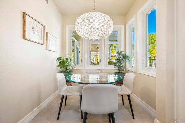 Dining room, Interior, Pendant Lights