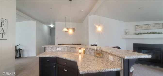 Fireplace, Interior, Pendant Lights