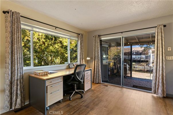 Home Office, Interior, Wood Texture Flooring