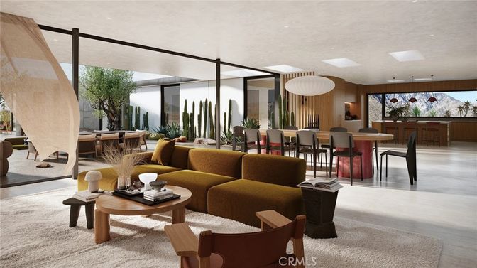 Dining room, Interior, Living room, Pendant Lights