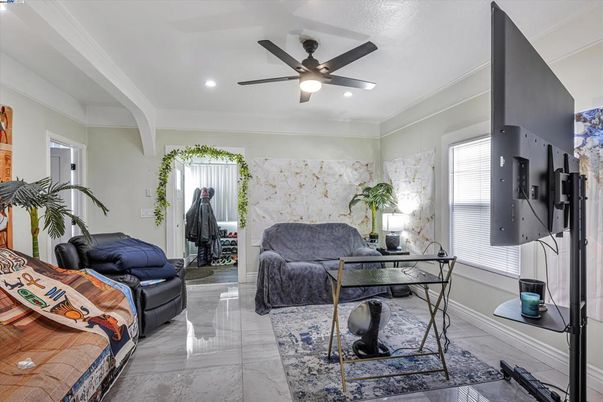 Interior, Living room, Marble, Recessed Lighting
