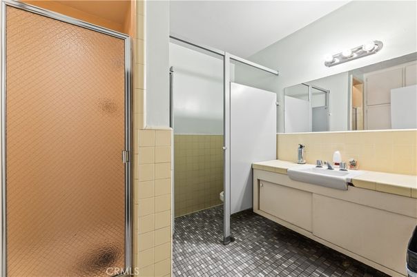 Bathroom, Glass Shower, Interior, Tile Countertops