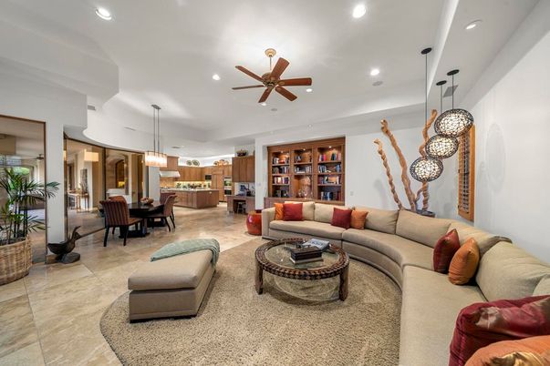 Dining room, Interior, Kitchen, Living room, Pendant Lights, Recessed Lighting