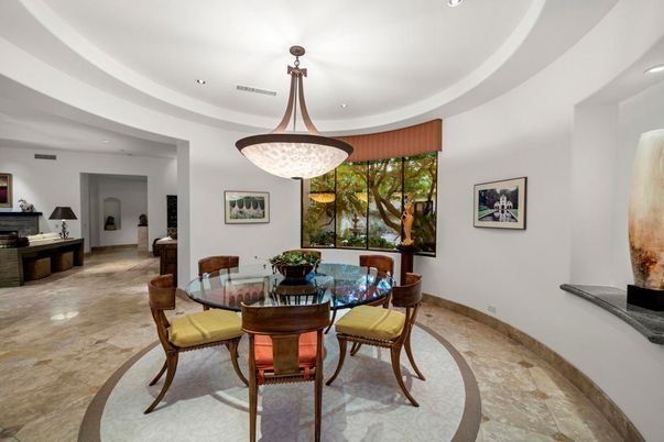Chandelier, Dining room, Interior, Recessed Lighting