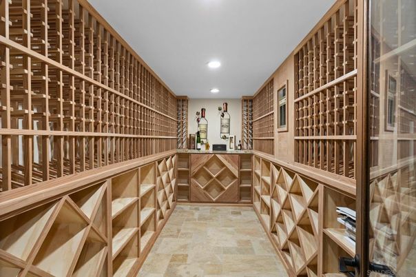 Interior, Recessed Lighting, Wine Storage