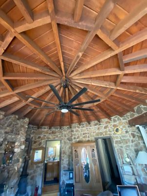 Interior, Stone Walls, Wooden Beams, Wooden Ceilings