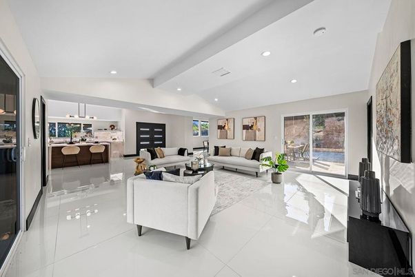 Interior, Kitchen, Living room, Pendant Lights, Recessed Lighting