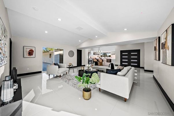 Interior, Living room, Pendant Lights, Recessed Lighting