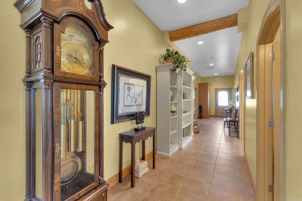 Interior, Recessed Lighting, Wooden Beams