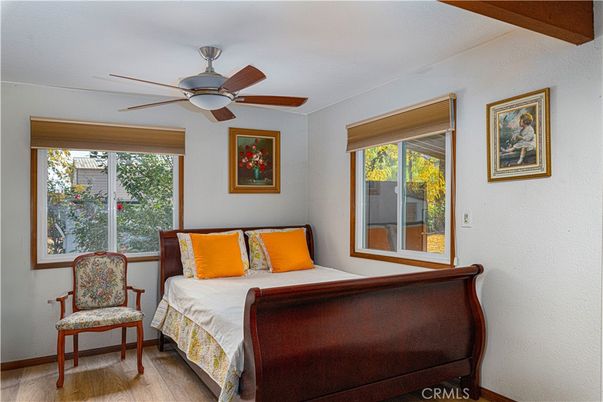 Bedroom, Interior, Wooden Beams, Wood Texture Flooring