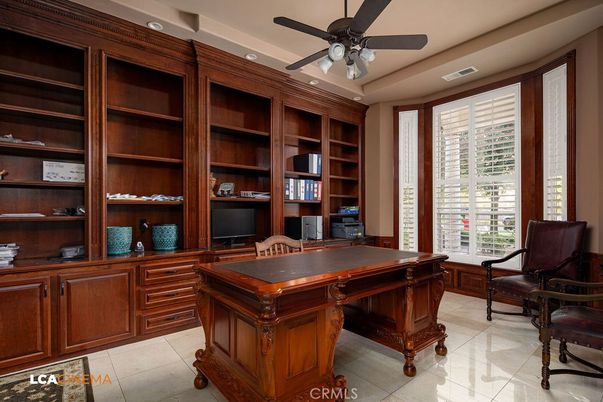 Home Office, Interior, Recessed Lighting