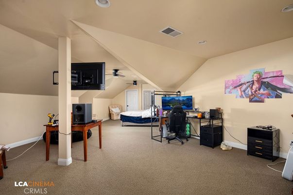 Bedroom, Home Office, Interior, Recessed Lighting