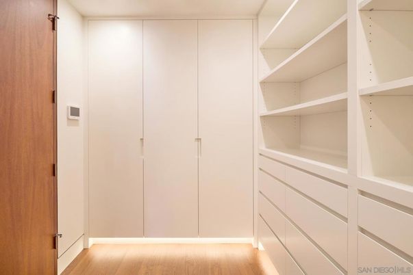 Interior, Walk-in Closets, Wood Texture Flooring