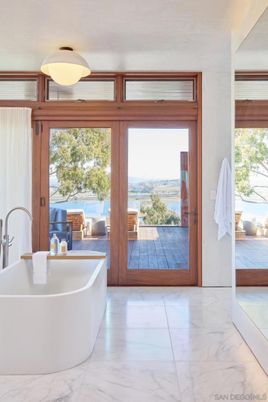 Bathroom, Free Standing Baths, Interior, Marble