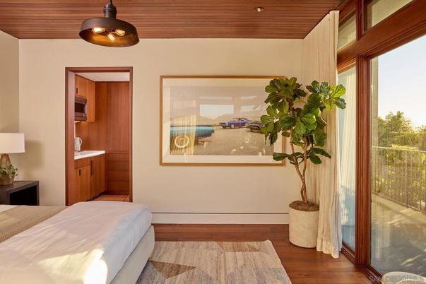 Bedroom, Interior, Wooden Ceilings, Wood Texture Flooring