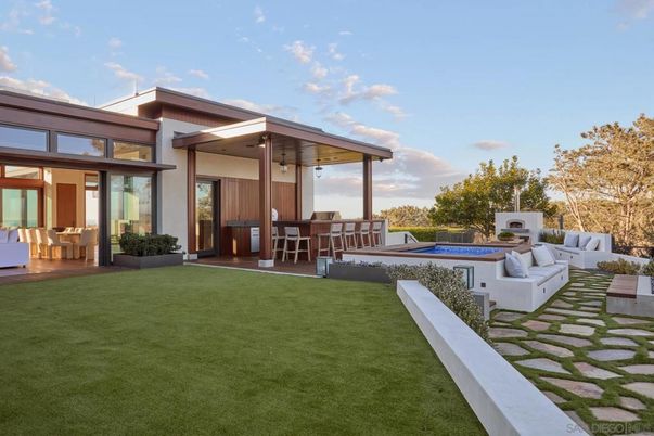 Backyard, Exterior, Fireplace, Pool